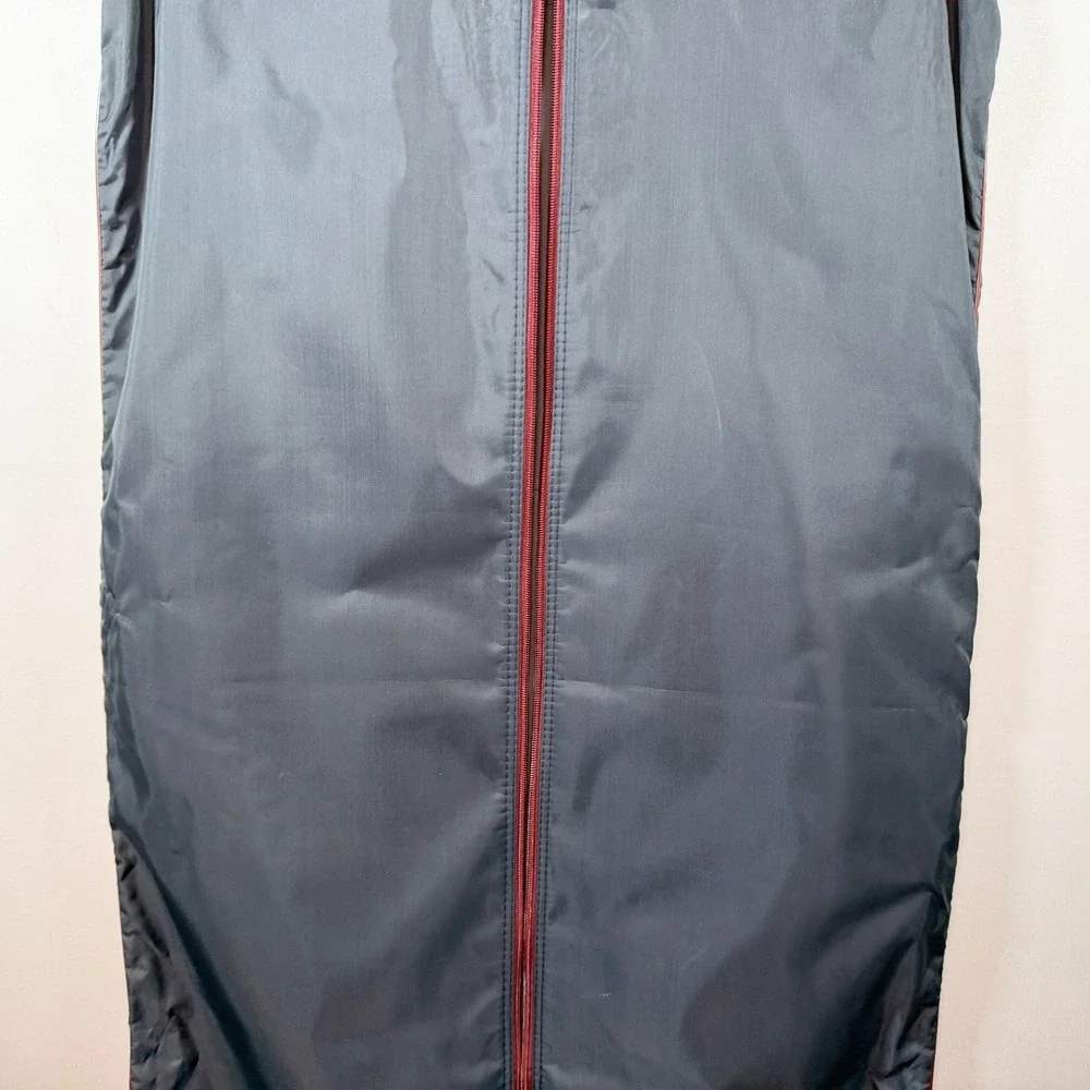 Vintage PALO Suit Garment‎ Bag Navy/Burgundy 45